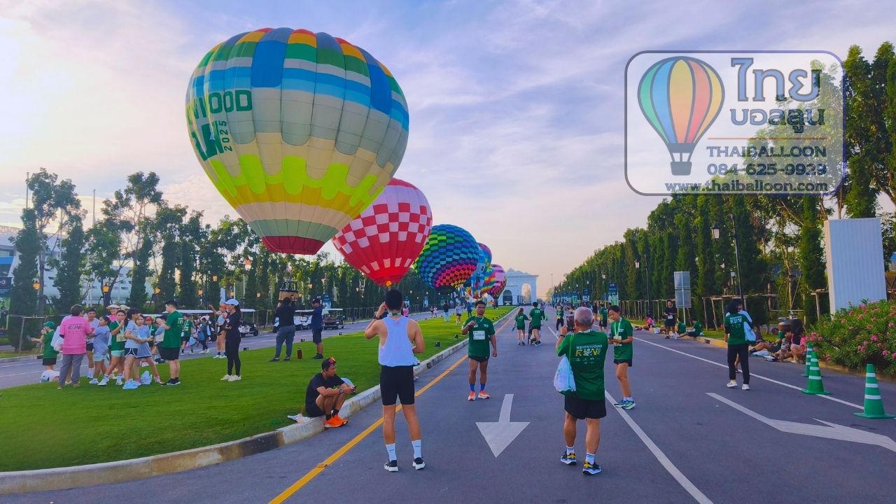 ติดต่อทีมงานโชว์บอลลูน